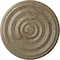 Ekena Millwork Carton Smooth Ceiling Medallion (Canopies up to 9 1/8"), 29 1/8"OD x 1 1/2"P, Gobi Desert Crackle CM29CAGDC - alternate 1